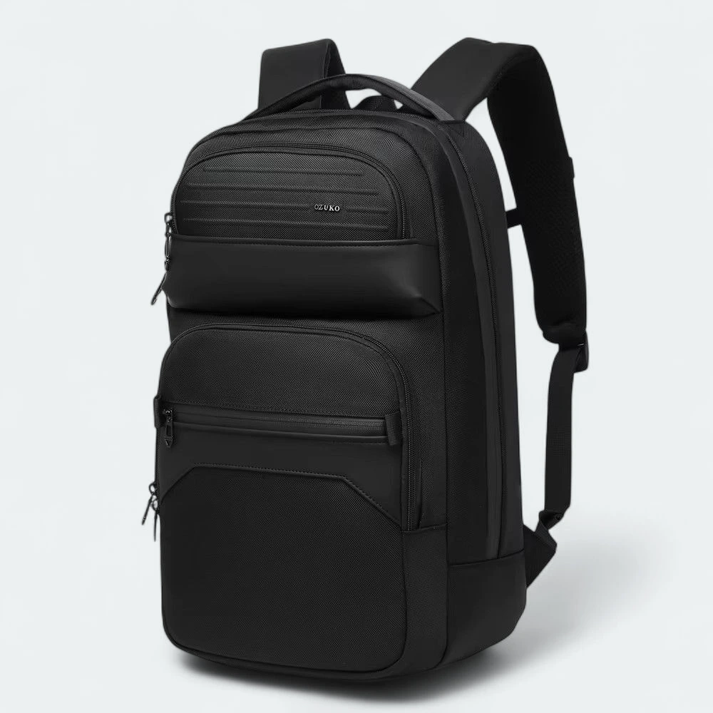 17574825410891599637670407099258 OZUKO 9849 Multifunctional Business Travel Backpack Large Capacity Laptop Backpack - Image 1