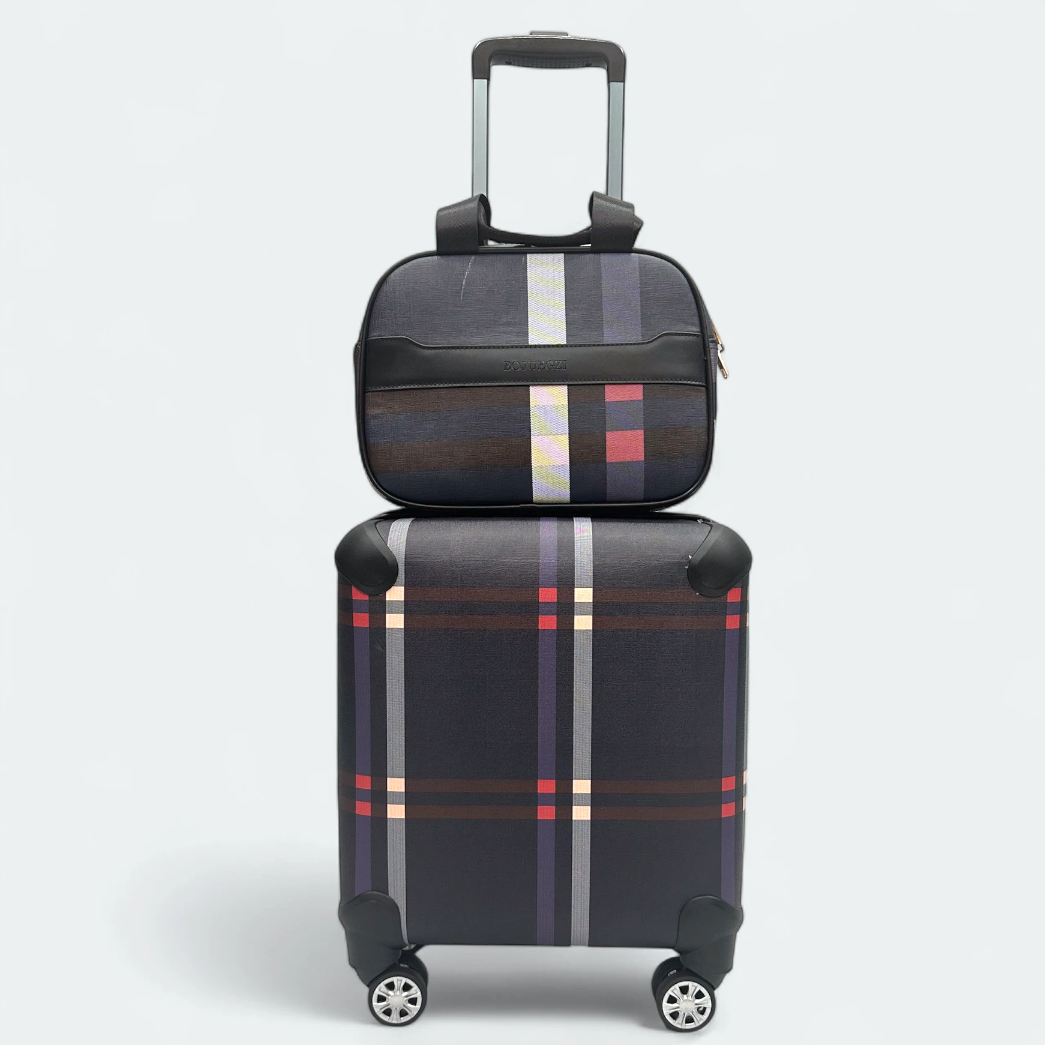 1755864339855 Classic 16 Inch Carry On Luggage Burberry Blue - Image 1