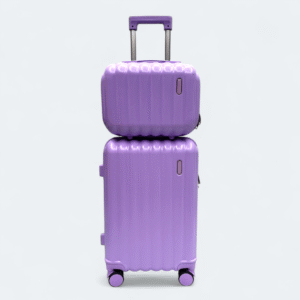 20-Inch Premium Trolley Luggage with Makeup Box-303A-Purple