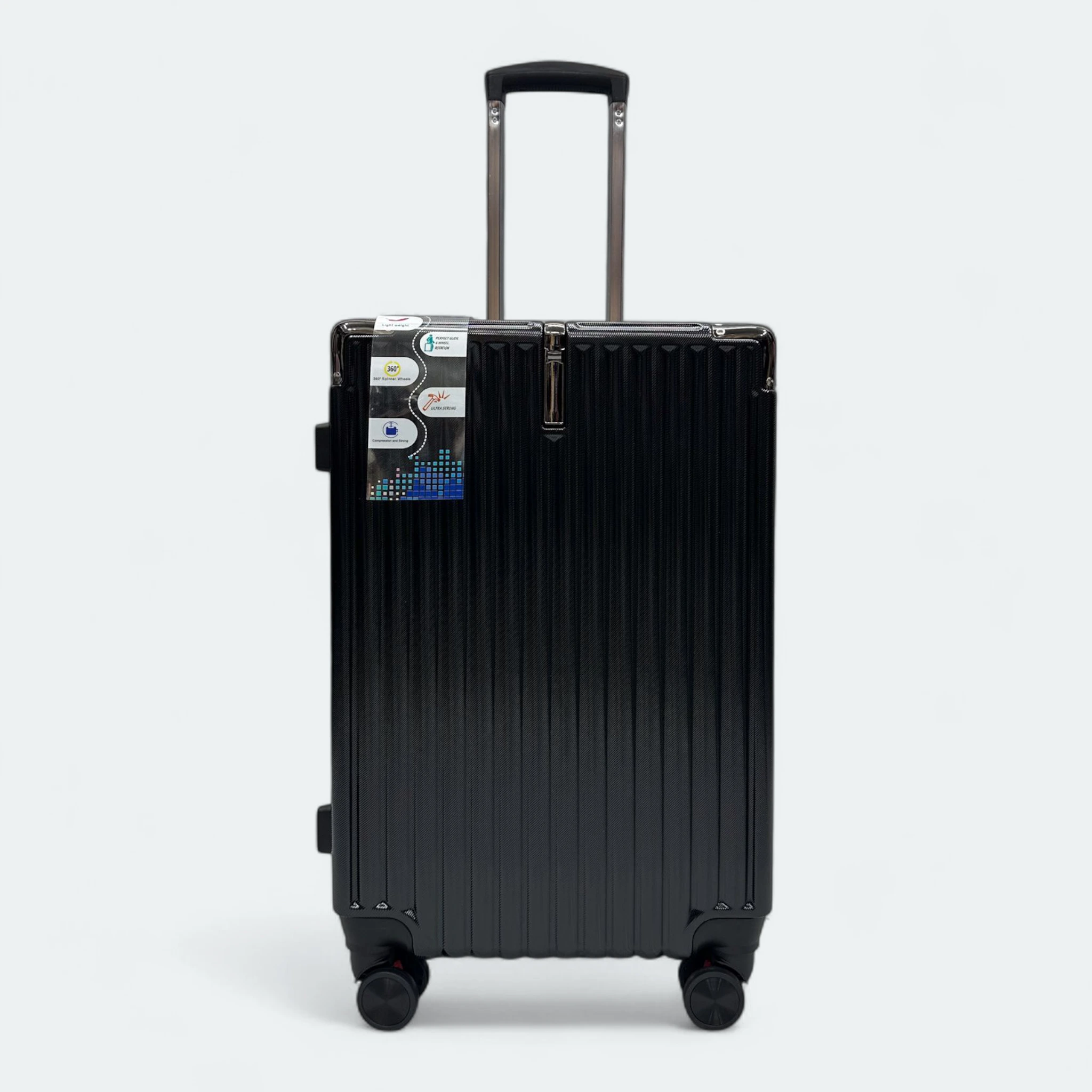 IMG_1680 Classic Suitcase Travel In Style 3211 Color Black - Image 1