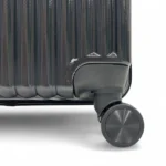 Classic Suitcase Travel In Style 3211 Color Black - Image 4