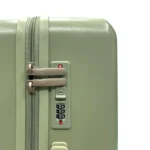 Stylish & Premium PP Polypropylene Luggage 632 Light Green Color - Image 3