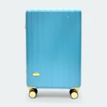 Light Weight Spinner Luggage With Stylish Zipper Design 8032 Blue Color - Image 2