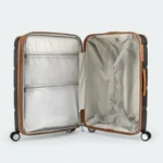 Hard Collection travel luggage set from the brand Goby London 2406 Black - Image 3