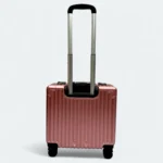 Premium 18" Cabin Dual Lock Luggage Color Pink 317 - Image 3