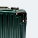 Premium 18" Cabin Dual Lock Luggage Color Green 317 - Image 3