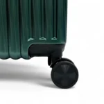Premium 18" Cabin Dual Lock Luggage Color Green 317 - Image 4