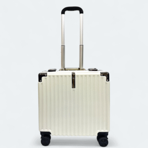 Premium 18" Cabin Dual Lock Luggage Color White 317