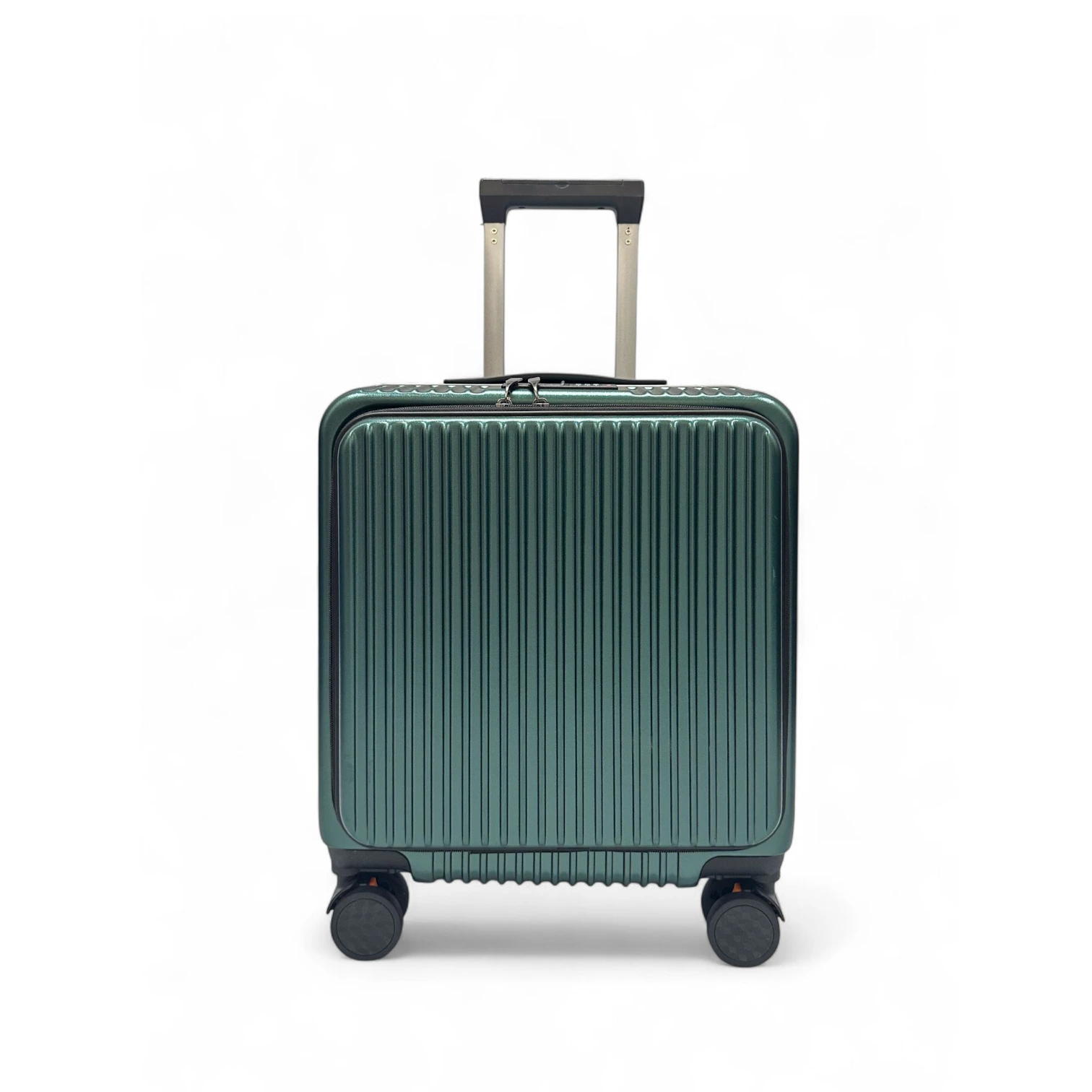 IMG_1099.HEIC Front Open Cabin luggage 18" Color Green - Image 1