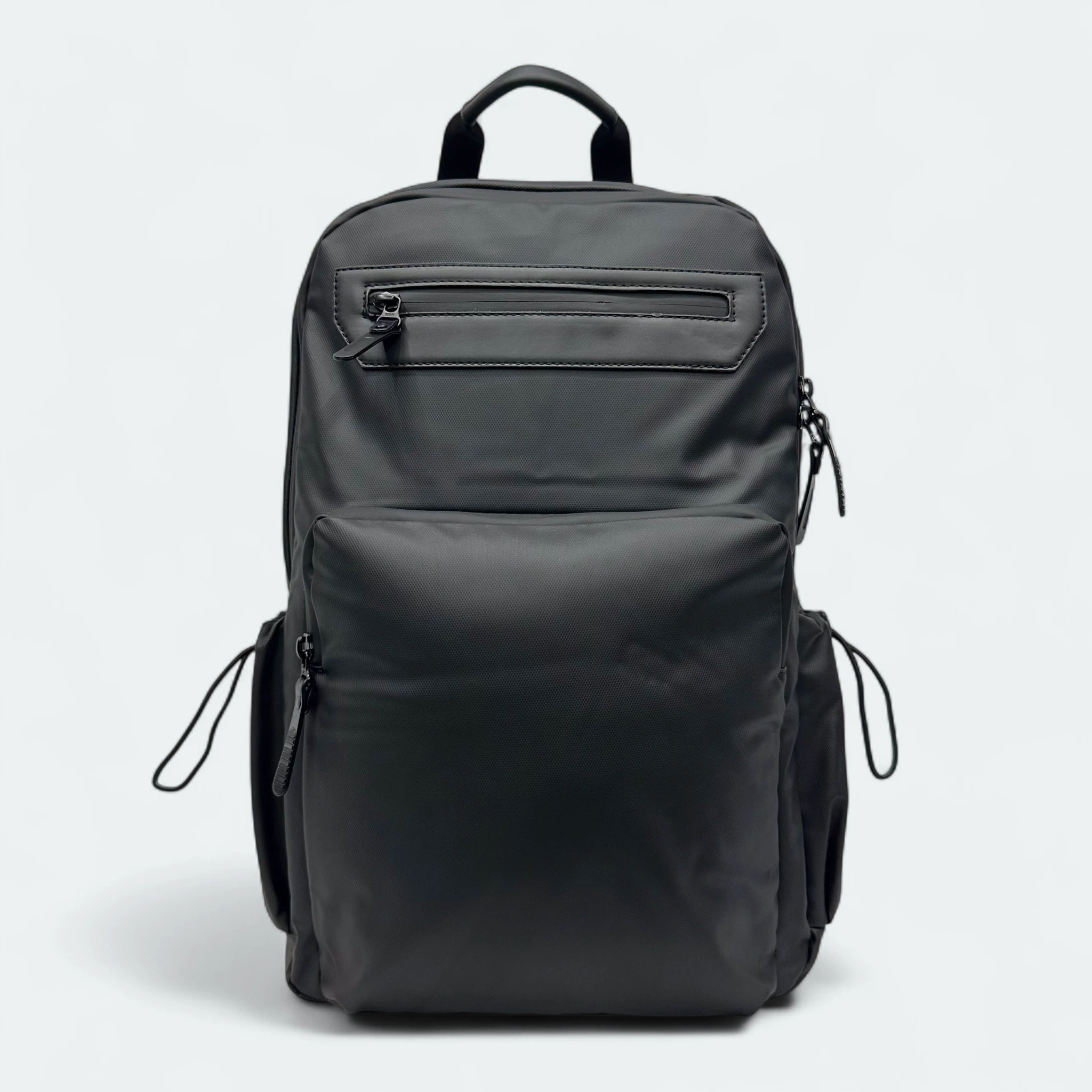IMG_2589.HEIC Multiple Features Waterproof Soft Oxford Fabric Backpack . Model - 1005 Black - Image 1