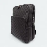 Premium Artificial Leather  With Multi Chamber Backpack . Model - 928 Chocolate - Image 2