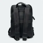 Premium Artificial Leather  With Multi Chamber Backpack . Model - 928 Black - Image 4