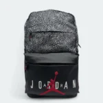 High Quality Nylon Fabric Air Jordan Backpack  Grey 7626