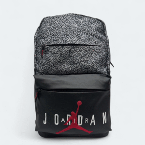 High Quality Nylon Fabric Air Jordan Backpack  Black 7626