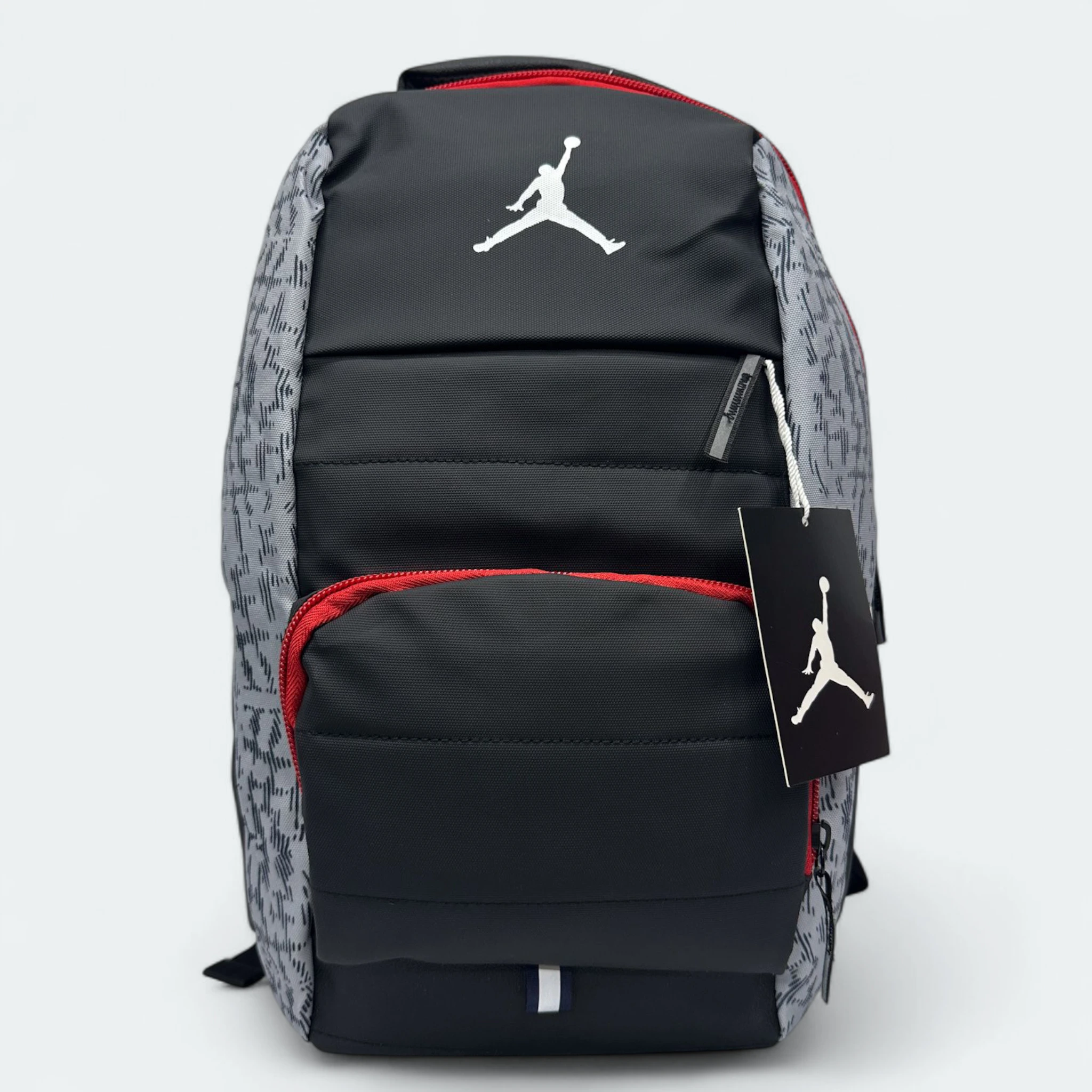 IMG_3057.HEIC Premium Nylon Fabric Backpack Black 60470 - Image 1