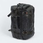 Multifunctional Premium Artificial Leather Backpack/Travel Bag Black 969