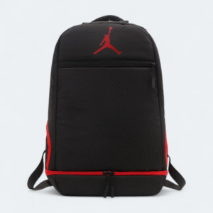 Fashionable Nylon Fabric backpack With Shoe Chamber Black 778