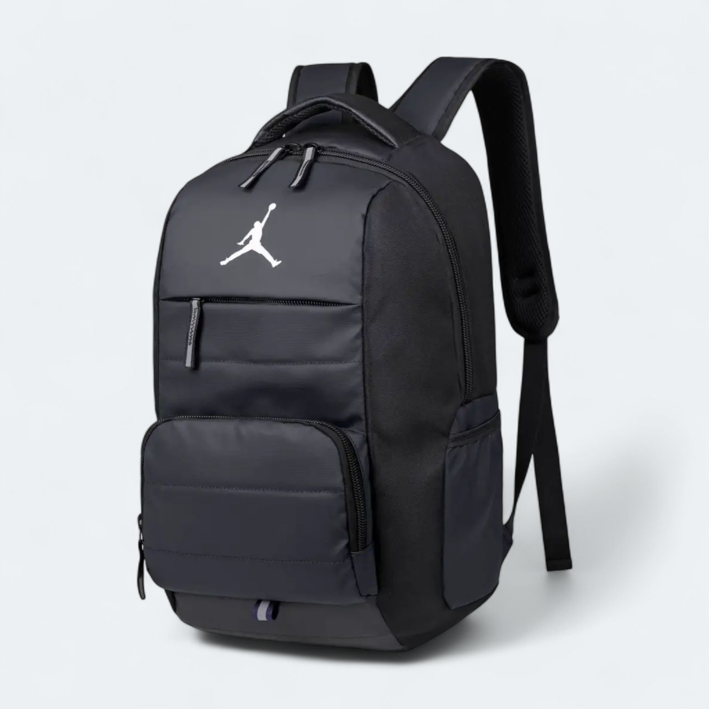 1761400295037 (1) Premium Nylon Fabric Backpack Black 60470 - Image 1