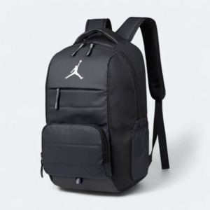 Premium Nylon Fabric  Backpack Black 60470