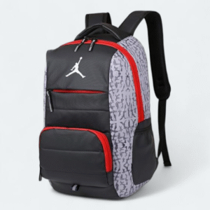 Premium Nylon Fabric  Backpack  Black 60470