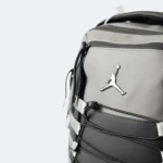 Premium Jordan Polyurethane Backpack  - Durable & Stylish Finish 601071 Grey - Image 3