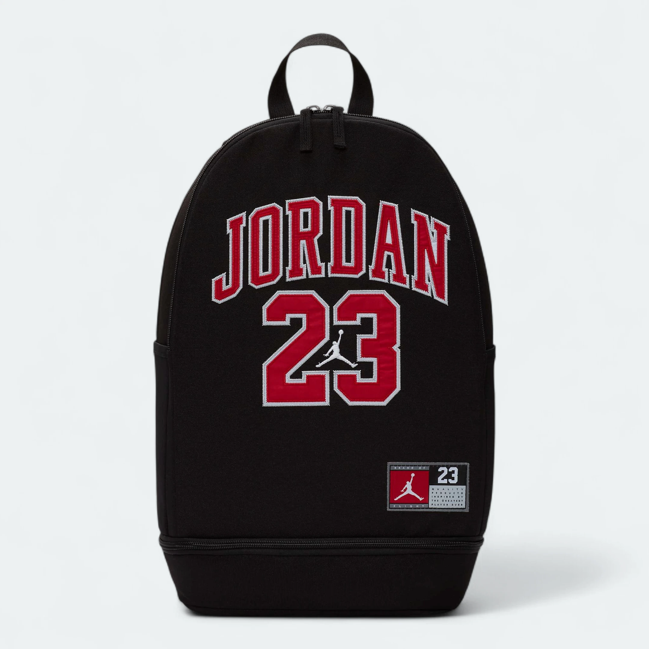 325---jordan---9A0780023_4_P Jordan 23 Durable Nylon Travel Backpack 9834 Black - Image 1