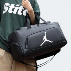 Stylish Nike Gym Bag With Shoe Chamber 7068 Black