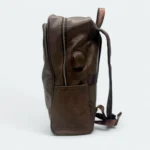 Modern Artificial Leather Backpack 3511 chocolate - Image 3