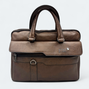 Mont Blanc Formal Style Office Executive Bag MB 8301 Chocolate