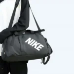 Durable Nike Gym Bag With Shoe Chamber for Active Lifestyle 2073 Black - Image 2