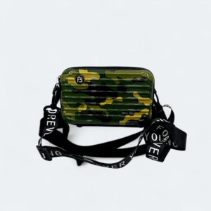 Camouflage Hard Shell Hand Pouch – Anti-Scratch Travel Case Green