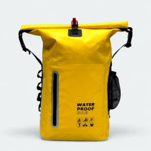 Rainproof Travel Backpack - keeps Your Essentials Dry Always WB 310 Yellow