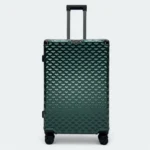 Premium Hard Shell Aluminium Frame Luggage , Green