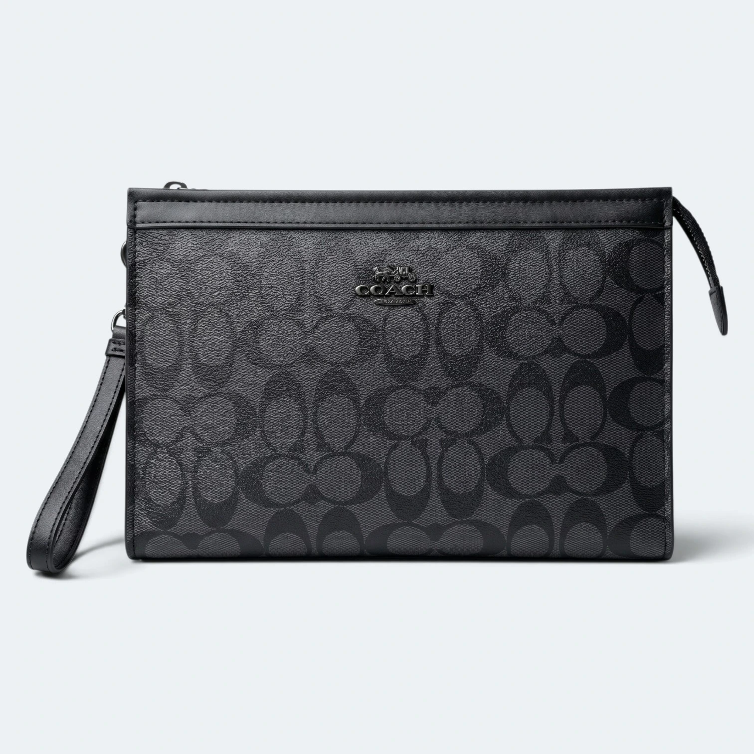 26-05-18_11-36-03-498 Travel Friendly Coach Brand Hand Bag Black - Image 1