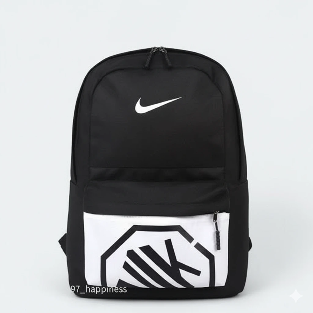 Generated Image October 29, 2025 - 9_01PM Lightweight Nike School & Collage Bag 12 Black - Image 1