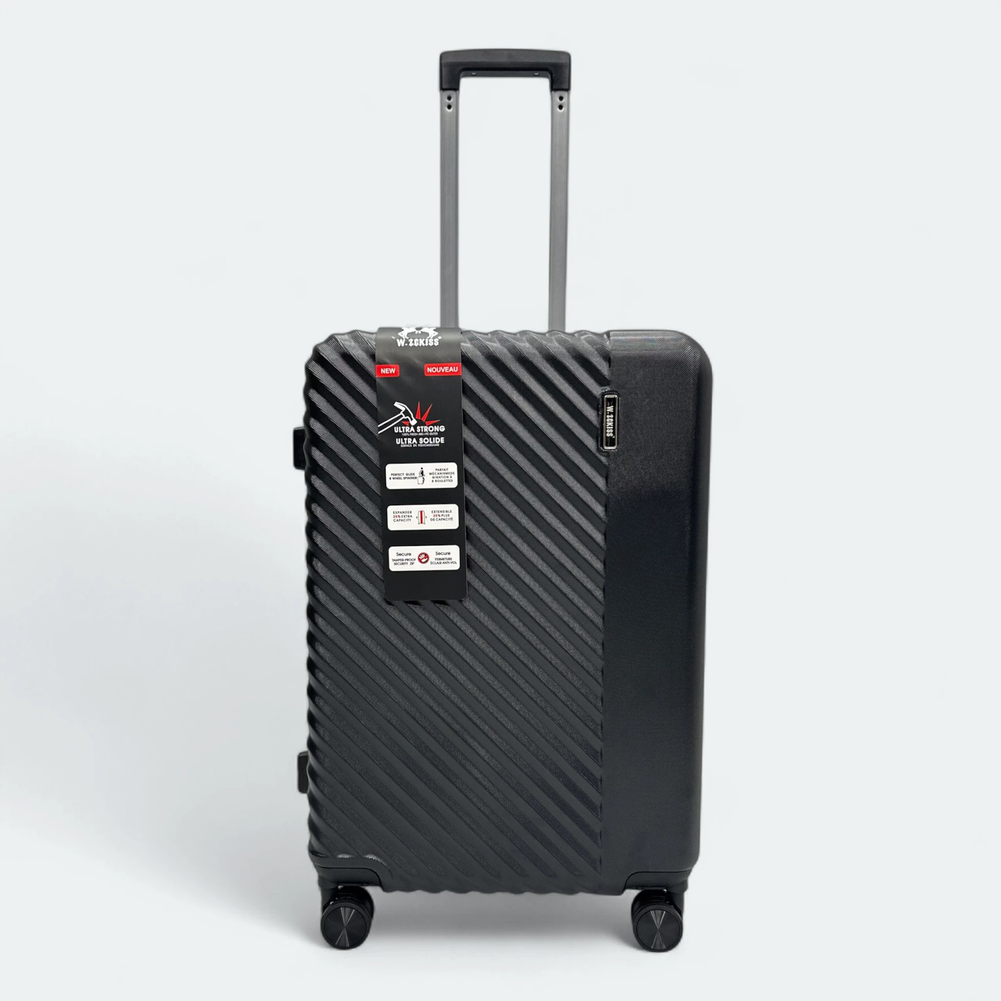 IMG_1721 (1) Stylish & Premium PC Polycarbonate Luggage 6826 Grey - Image 1