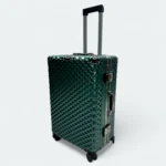 Premium Hard Shell Aluminium Frame Luggage , Green - Image 2
