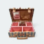 Vintage Style Luggage Set With Makeup box - Classic Travel Combo - Image 7