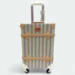 Vintage Style Luggage Set With Makeup box - Classic Travel Combo - Image 2