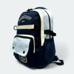 Imported Premium Quality School Bag With Laptop Chamber SCB 109 Blue - Image 2