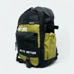 Kids School Backpack With Laptop Chamber SCB 103 Olive Green - Image 2