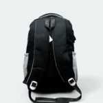 Polyester Fabric Imported School Bag With Laptop Chamber SCB 110 Black - Image 3