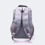 Polyester Fabric Imported School Bag With Laptop Chamber SCB 110 Purple - Image 3
