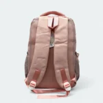 Polyester Fabric Imported School Bag With Laptop Chamber SCB 110 Pink - Image 3