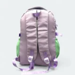 Fashion Design Lightweight School Bag SCB 108 Off White -Green - Image 3