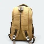 Polyester Fabric Imported School Bag With Laptop Chamber SCB 110 Brown - Image 3