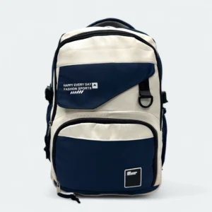 Lightweight Stylish Baby School Backpack SCB 104 White