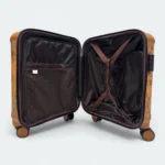 Classic 16 Inch Cabin Luggage Earth Map Design - Image 4