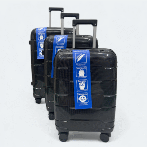 Lightweight Premium Quality PP Luggage Spinner Wheels M6910 Black