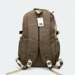 Imported Lightweight  School Backpack 105 Brown - Image 3
